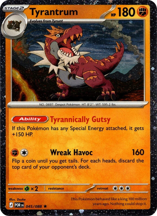 Tyrantrum - 045/088 (Cosmos Holo) (045/088) (BLE)