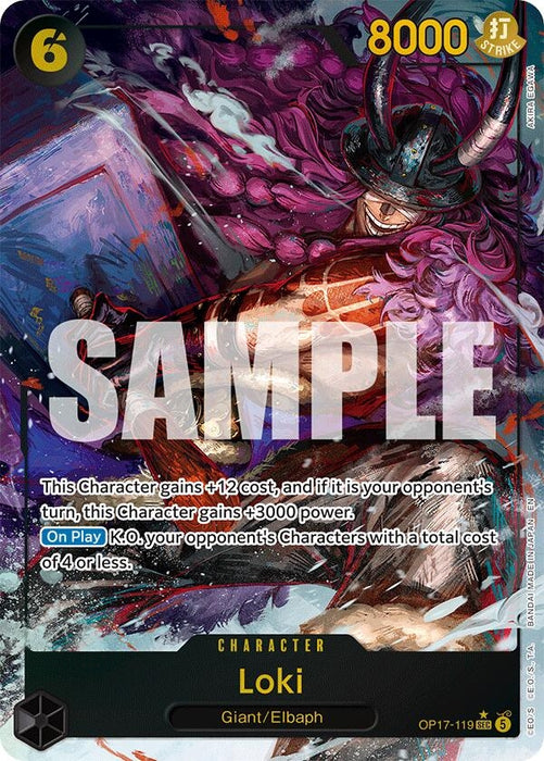 Loki (Alternate Art) (OP17-119) (OP17)