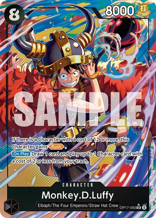 Monkey.D.Luffy (093) (Alternate Art) (OP17-093) (OP17)