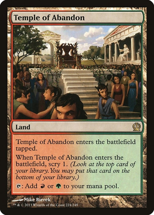 Image for Temple of Abandon (224) (THS) - Magic: The Gathering