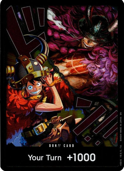 DON!! Card (Alternate Art) (Luffy and Loki) (OP17)