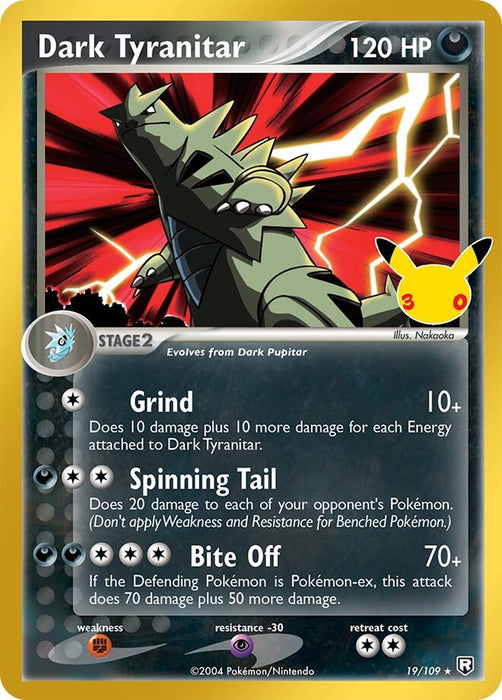 Dark Tyranitar (19/109) (30C)