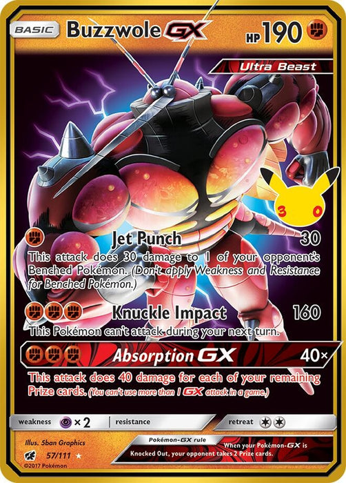Buzzwole GX (57/111) (30C)