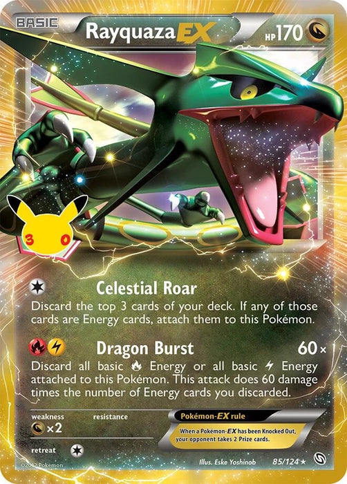 Rayquaza EX (85/124) (30C)