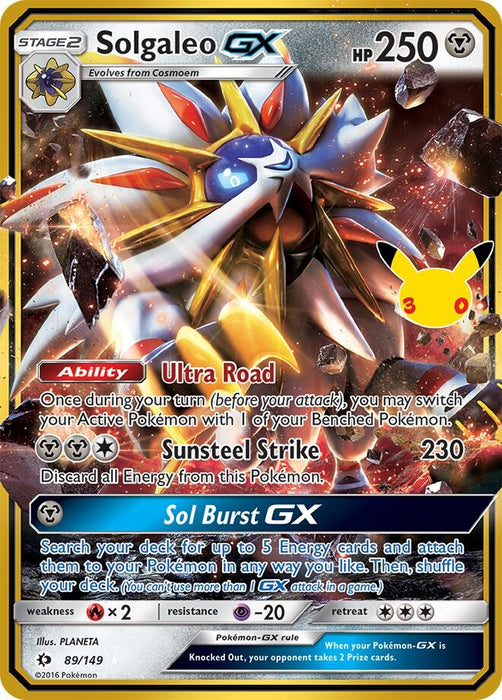 Solgaleo GX (89/149) (30C)