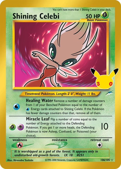 Shining Celebi (106/105) (30C)