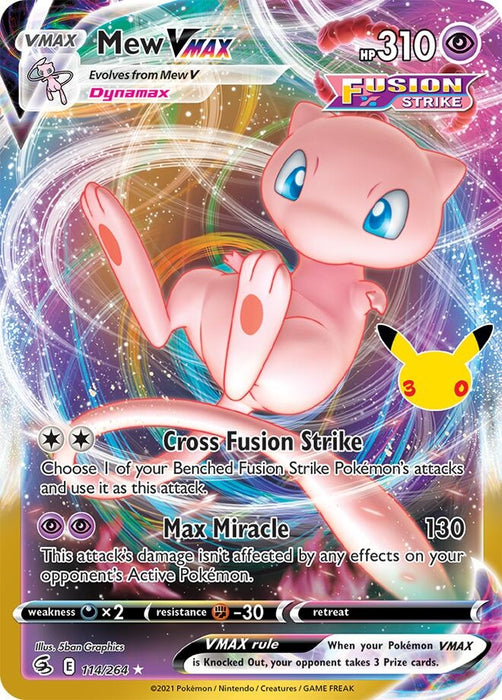 Mew VMAX (114/264) (30C)