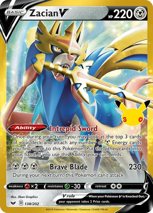 Zacian V (138/202) (30C)