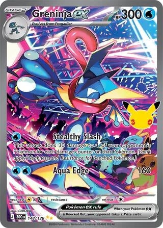 Greninja ex (148/128) (30C)