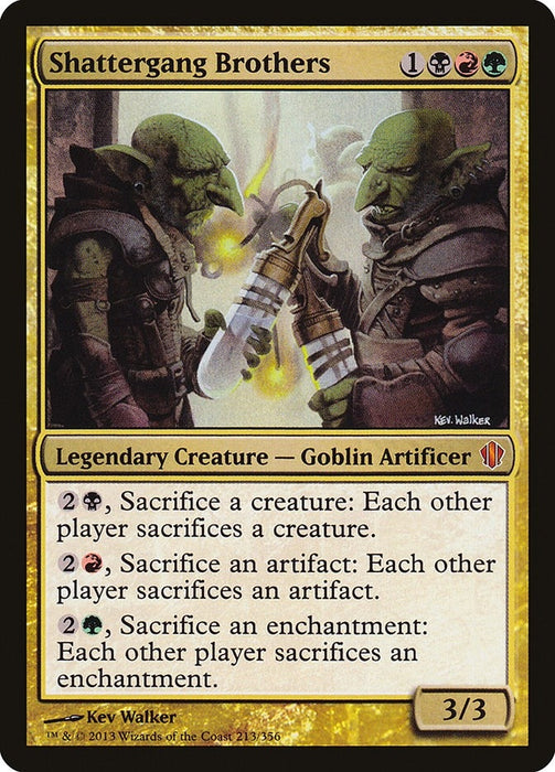Image for Shattergang Brothers (213) (C13) - Magic: The Gathering