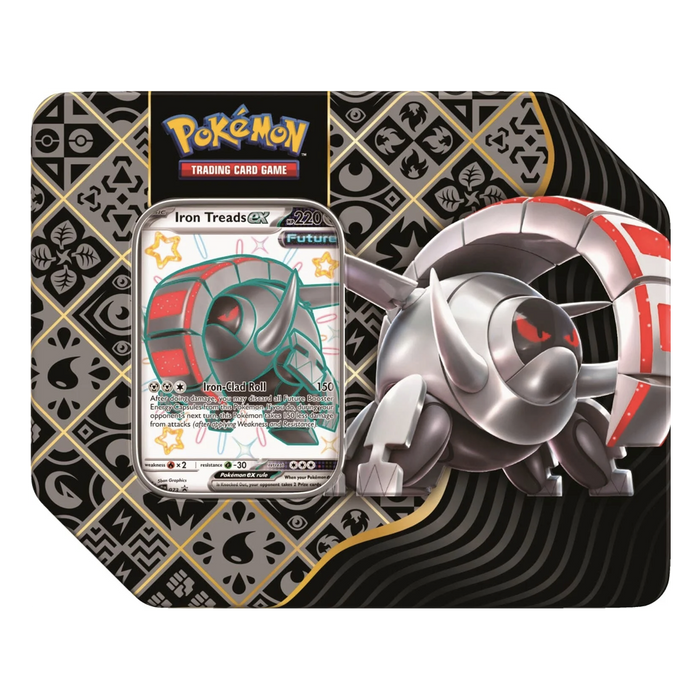 Pokémon TCG: Scarlet & Violet: Paldean Fates - Tin (Iron Treads ex)