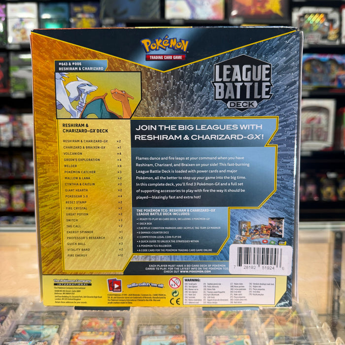 Pokemon TCG: League Battle Deck (Reshiram & Charizard GX)