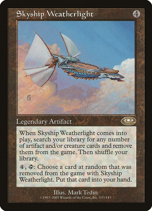 Image for Skyship Weatherlight (133) (PLS) - Magic: The Gathering