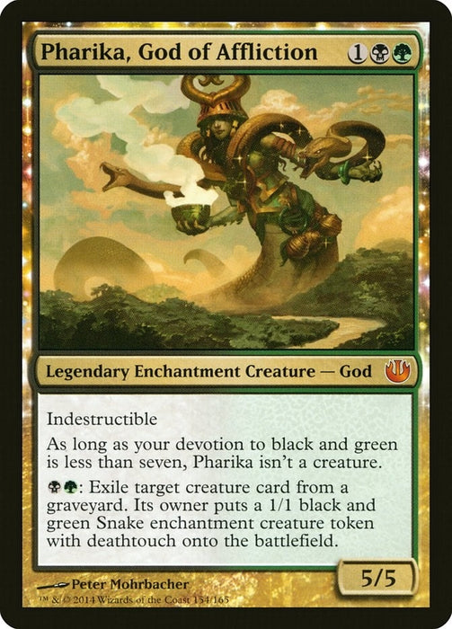 Image for Pharika, God of Affliction (154) (JOU) - Magic: The Gathering