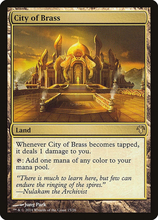 Image for City of Brass (15) (MD1) - Magic: The Gathering