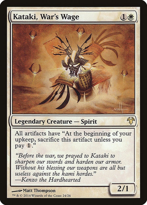 Image for Kataki, War's Wage (24) (MD1) - Magic: The Gathering