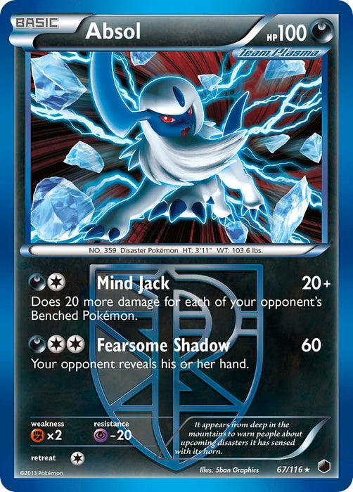 Absol (Team Plasma) (67/116) (PLF)