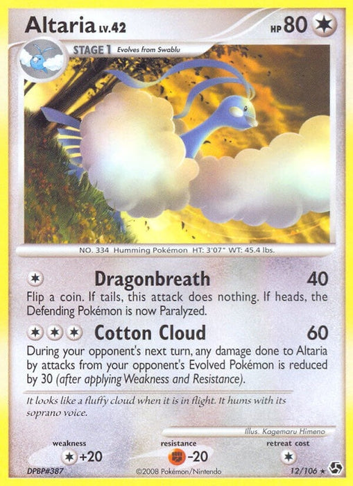 Altaria (12/106) (GE)