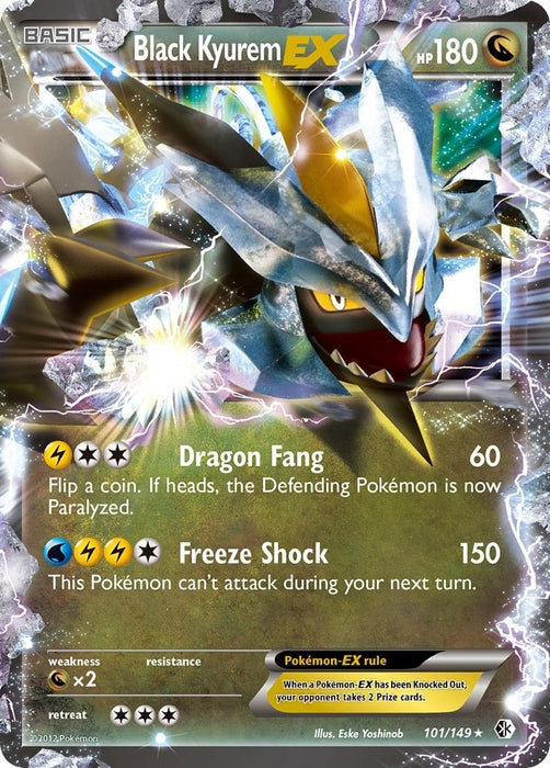 Black Kyurem EX (101/149) (BCR)