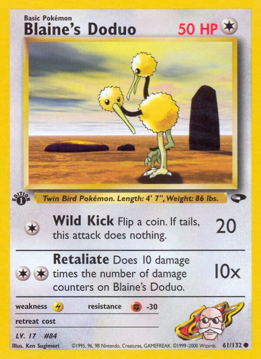 Blaine's Doduo (061/132) (G2)