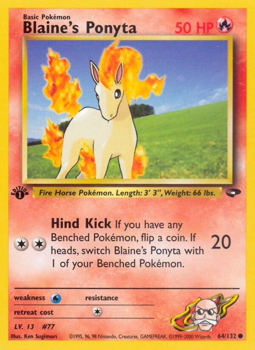 Blaine's Ponyta (064/132) (G2)