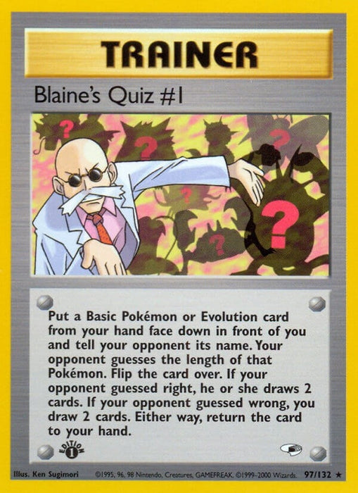Blaine's Quiz #1 (097/132) (G1)