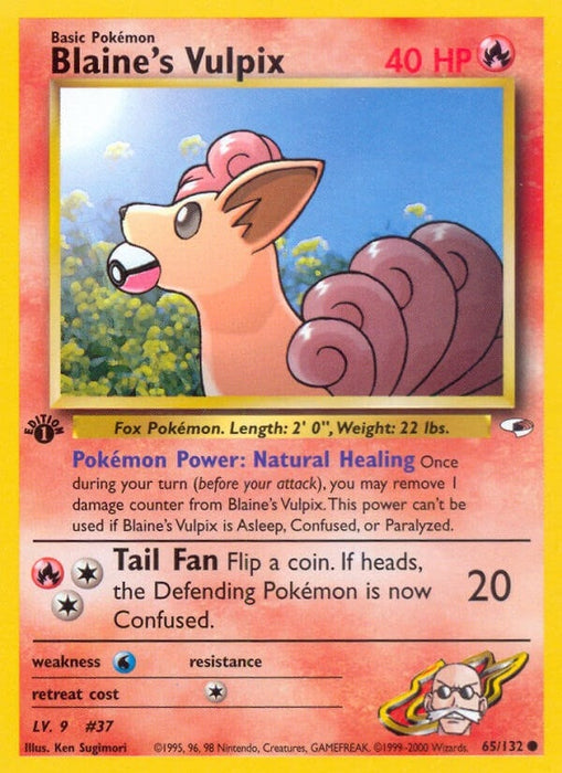 Blaine's Vulpix (065/132) (G1)