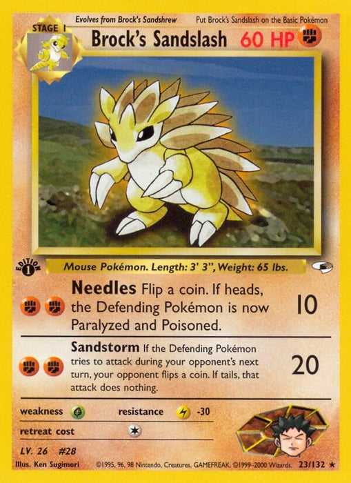 Brock's Sandslash (023/132) (G1)