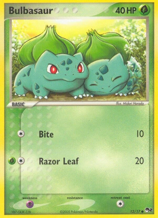Bulbasaur (012/17) (POP)
