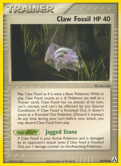 Claw Fossil (78/92) (LM)