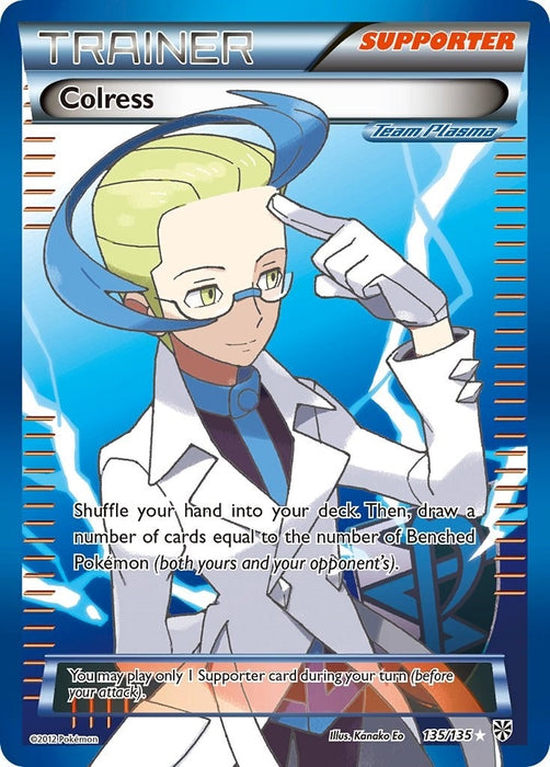 Colress (Team Plasma) (135 Full Art) (135/135) (PLS)