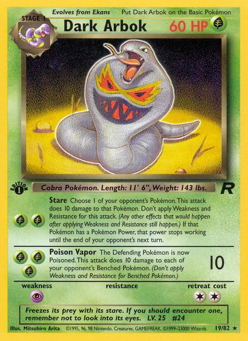 Dark Arbok (19) (19/82) (TR)