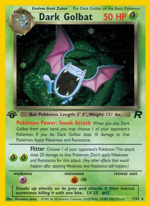 Dark Golbat (7) (07/82) (TR)