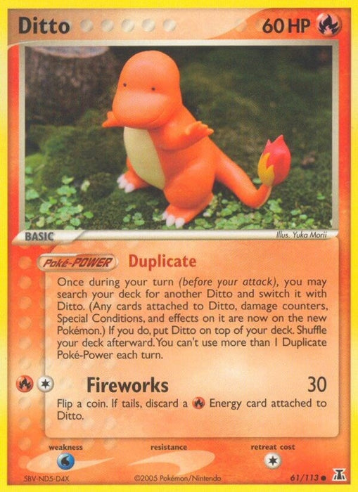 Ditto - 61/113 (Charmander) (061/113) (DS)