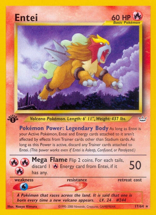 Entei (17) (17/64) (N3)