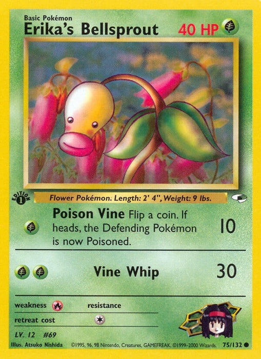 Erika's Bellsprout (75) (075/132) (G1)