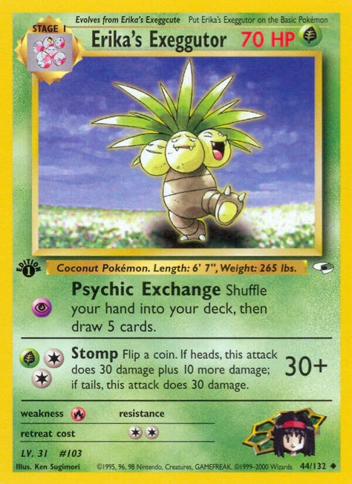 Erika's Exeggutor (044/132) (G1)