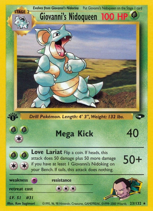Giovanni's Nidoqueen (023/132) (G2)