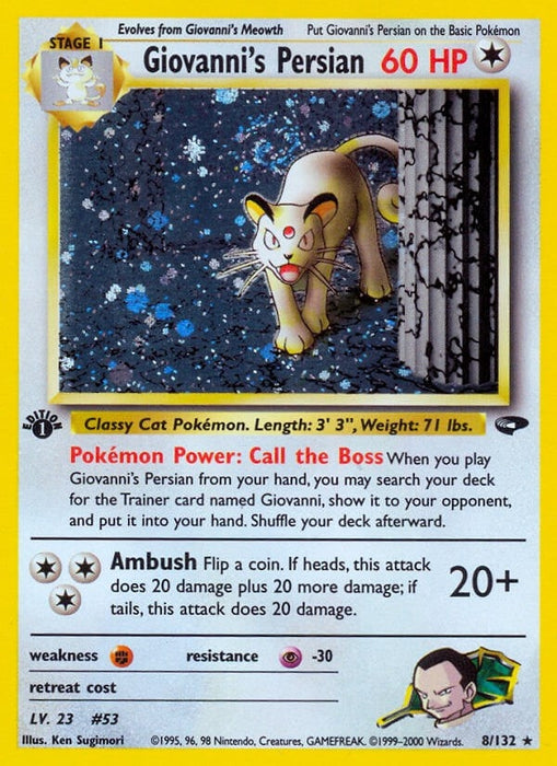 Giovanni's Persian (008/132) (G2)