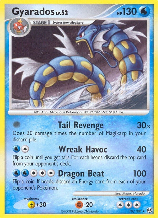 Gyarados (19/100) (SF)