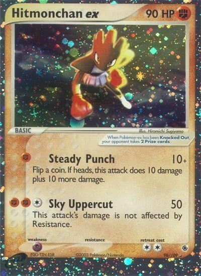 Hitmonchan ex (98/109) (RS)