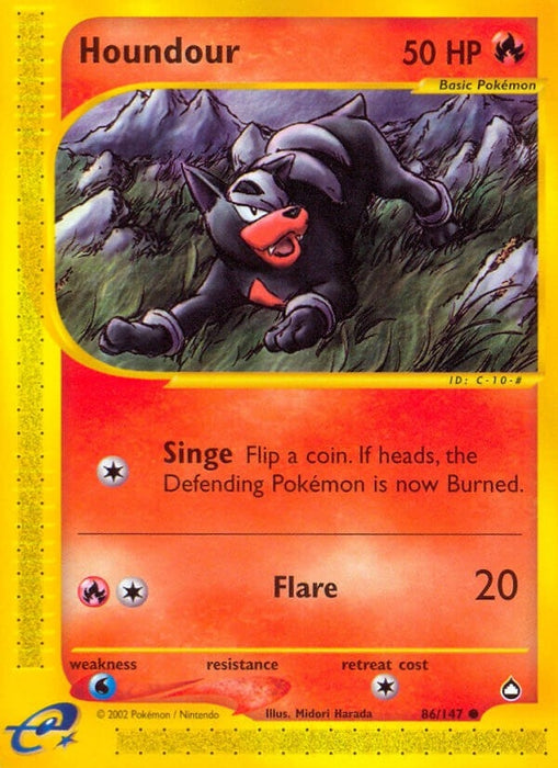 Houndour (86) (086/147) (AQ)