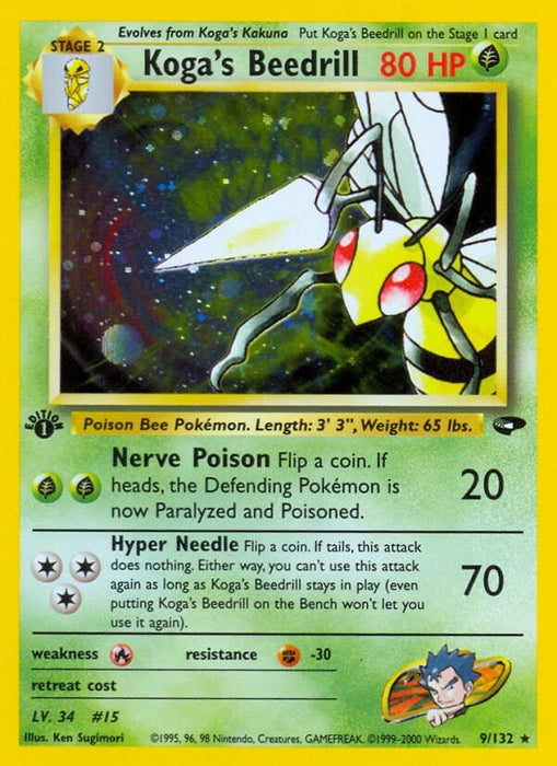 Koga's Beedrill (009/132) (G2)