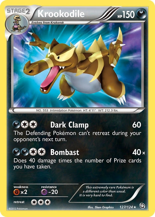 Krookodile (127/124) (DRX)