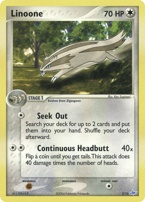 Linoone (3/10) (PR)