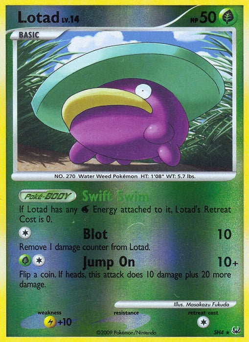 Lotad (Shiny) (SH4) (PL)