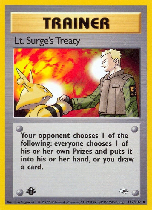 Lt. Surge's Treaty (112/132) (G1)