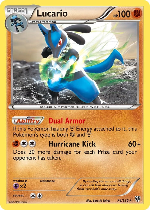 Lucario (78) (78/135) (PLS)