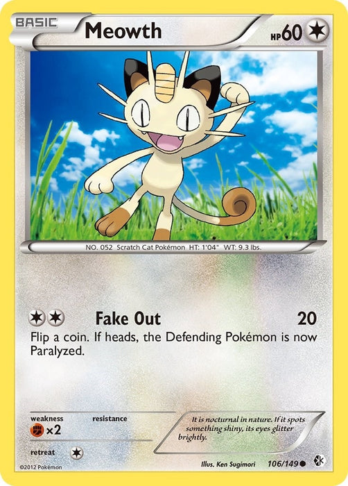 Meowth (106/149) (BCR)