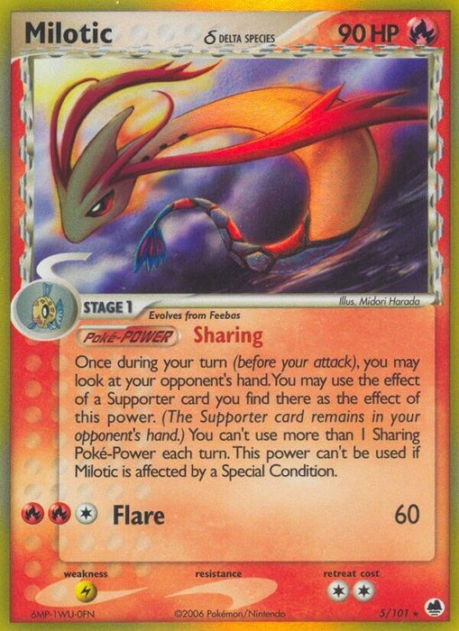Milotic (Delta Species) (5/101) (DF)